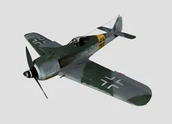 FW-190 F8 German dive bomber