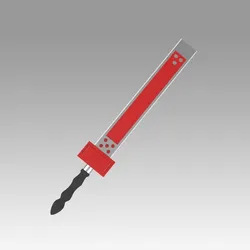 Guilty Gear Sol Badguy Sword Cosplay Weapon Prop