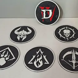Home Decorations & Ornaments STL Descărcare - COASTER - DESSOUS VERRE DIABLO IV - Flyb Cra