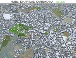 Hubli Dharwad city Karnataka 20km