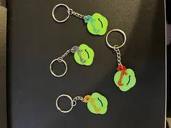 Ninja Turtle Keychain
