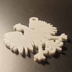 Orzeł Biały - brelok do kluczy/Polish national emblem keychain