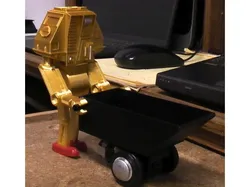 Passive walking robot.