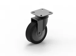 Revolving caster wheel