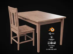 Table and Chair