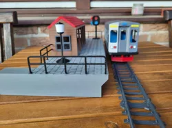 Toy Train Station
