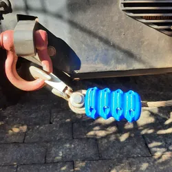 Winch cable bump stopper