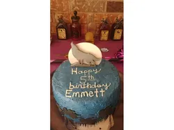 Wolf Silhouette Cake Topper