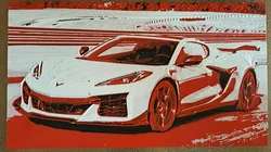 Chevrolet Corvette Z06 "Filament Painting"