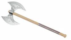Double edged battleaxe