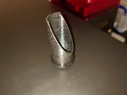 Extension tube for 60mm 90-degree fan duct.