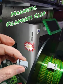 Filament Clip with magnet
