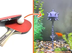 Floating Aquarium mine - no support, no glue, no fasteners