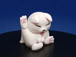 Licking Balls Cat