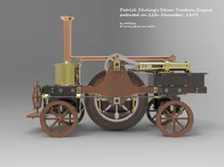 Patrick Stirling's Steam Traction Engine