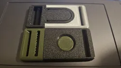 Quick release buckle designed for 3D printing