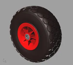 10 inch rubber wheelbarrow wheel