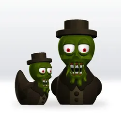 Characters & Creatures STL تنزيل - The Gaslight District Duck Mud STL file 3D Model Character - FnFLab