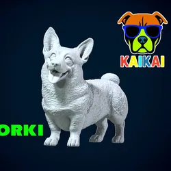 Characters & Creatures STL تنزيل - Welsh Corgi - Pembroke and Cardigan Welsh Corgi  - 3D print - Rubber Duck