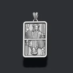 Diamonds Jack playing card pendant light 3D print model