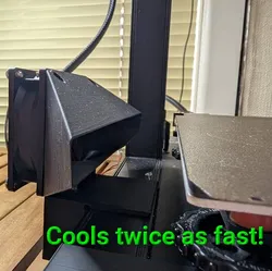 Fișiere pentru imprimante 3D | Fișier 3MF | Post-print fast cooling mod for Ender-3 S1