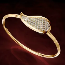 Jewelry & Accessories STL تنزيل - Paisley Bracelet and Bangle - Christina3d