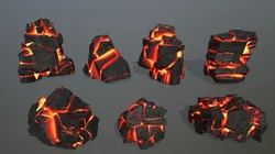 Lava rocks