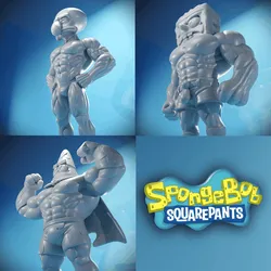 LEGENDARY TRIO 3D - SPONGEBOB, PATRICIO AND SQUIDWARD AT FULL POWER!