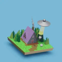 Low Poly Scene