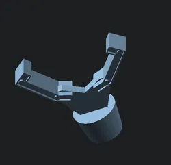 Robot Claw Hand (Solid Posable)