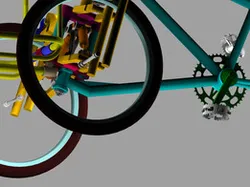 Tilting cargo trike consept 3