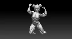 Woman 3D Print Model in Woman 457329