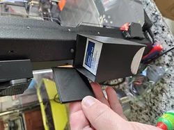 Alcohol wipe dispenser magnet mounted