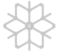 Christmas Light - Star - Led Stripes