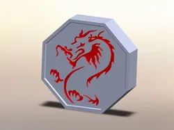 Dragon Talisman from Jackie Chan Adventures 3D Print Model in Other 434209