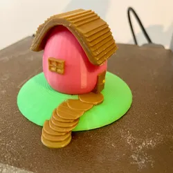 Easter egg house