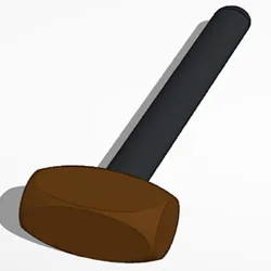 Gratis Props & Terrain STL indir - Sledge hammer prop - sledgehammerd