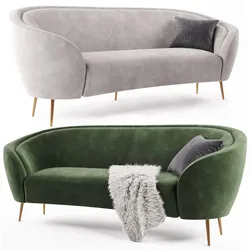 Homary Velvet Sofa