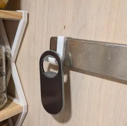 Hook for IKEA KUNGSFORS magnetic knife strip