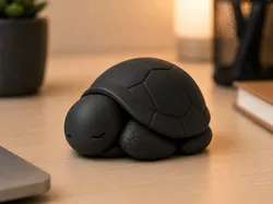Linda tortuga durmiendo - Modelo de impresión 3D gratuito