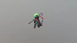 Lizard mage animated