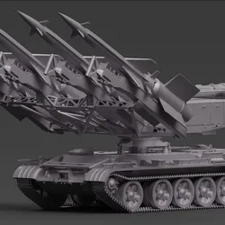 S-125 Neva SC on T55
