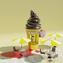 Scene Arch Chiquinho Ice Cream