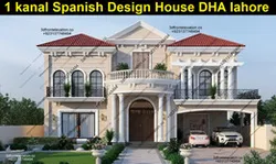 1 Kanal Spanish Design House – DHA Lahore / Islamabad