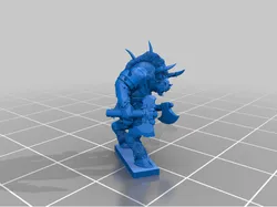 10mm minotaur bullgor (counts-as ogre kingdoms bull ogres)