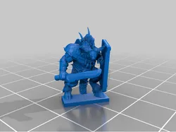10mm minotaur heavy infantry (counts-as ogre kingdoms ironguts)