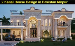 2 Kanal Spanish Bungalow House Design Pakistan