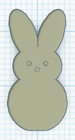 3D printer bestanden | 3MF | Mini peep bunny