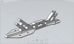 45 Degree NTS "arius style" Skate Plate