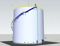 Atmosferic Storage Tank | Tanque de almacenamiento atmosférico | petróleo | combustible | aceite | oil | fuel oil | edible oil
